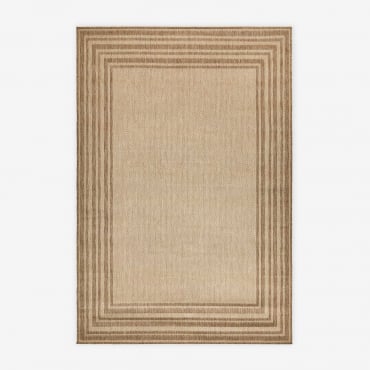 Tapis D'extérieur En Polypropylène Deidra Couleurs Naturelles & 300 X 200 Cm - Sklum