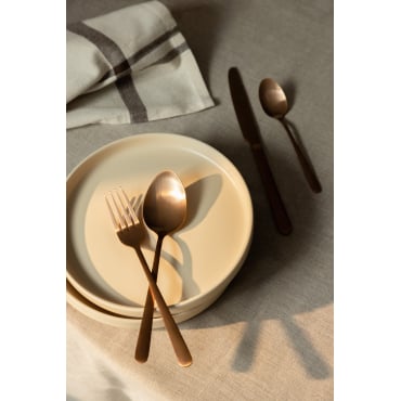 Couverts en acier inoxydable 16 pièces Sornia