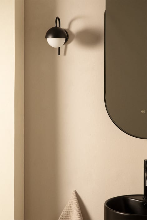 Applique de salle de bain en fer Birgit