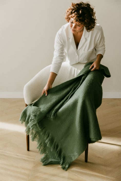 Plaid en fibre synthétique Aurich