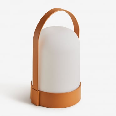 Lampe De Table Extérieure À Led Sans Fil Agnese Ocher - Sklum