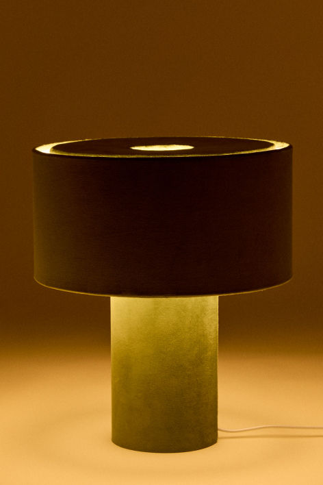 Lampe de table tapissée Pianela