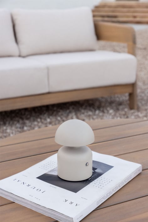 Lampe de table LED sans fil pour extérieur en fer Nantali