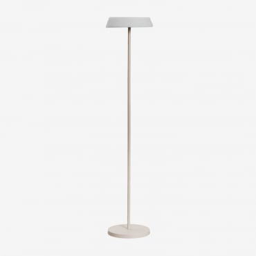 Lampadaire Solaire Led Sans Fil Ulenia Tapioca Beige - Sklum