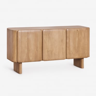 Buffet Miller En Bois De Manguier 150x75 Cm Bois De Mangue - Sklum