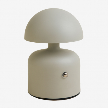 Lampe De Table Led Sans Fil En Fer Nantali Vert Kaki - Sklum