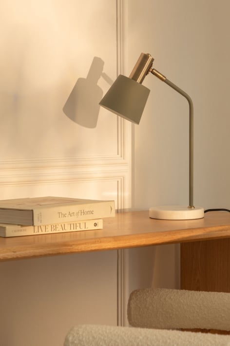 Lampe de table orientable en fer Águeda