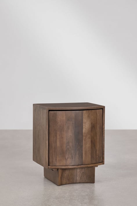 Lot de 2 tables de chevet 40x35 cm en bois Atlanta