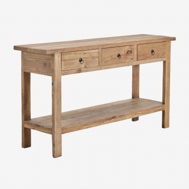 Console 170x45 Cm En Bois Recyclé Kirena ↔︎ 170 Cm - Sklum