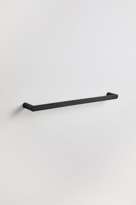 Toilettenwandhalter mit Stange ↔︎60 cm für Badezimmer aus Edelstahl Alameda - Noir