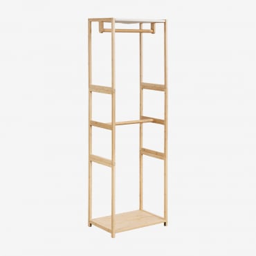 Porte-manteau En Bambou Deneb Naturel - Sklum