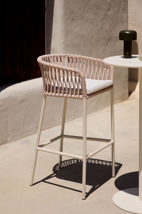 Tabouret de jardin haut Arhiza