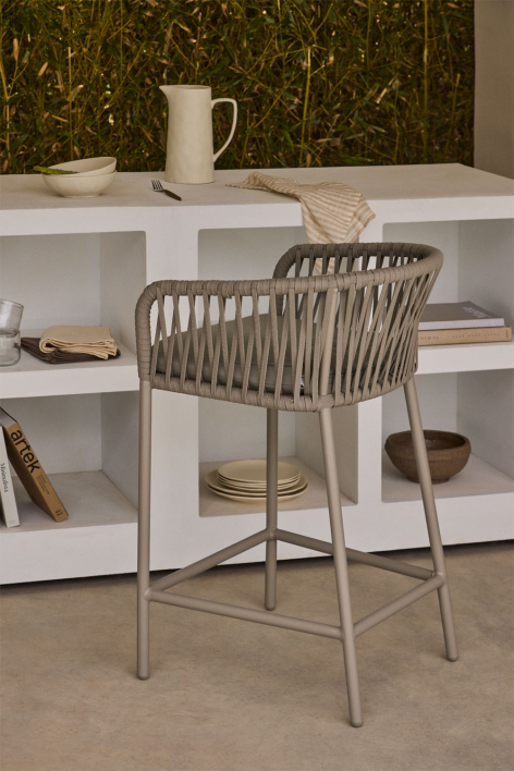 Tabouret de jardin haut Arhiza