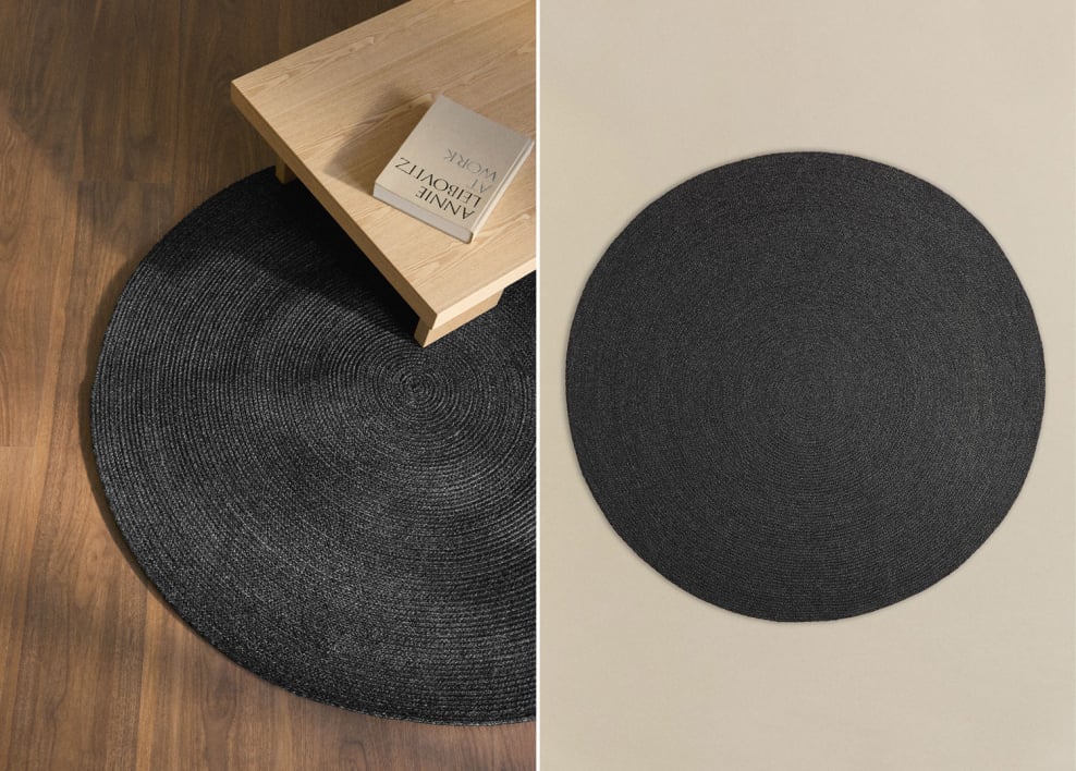 Tapis rond Ø200 cm en polypropylène Lisandra