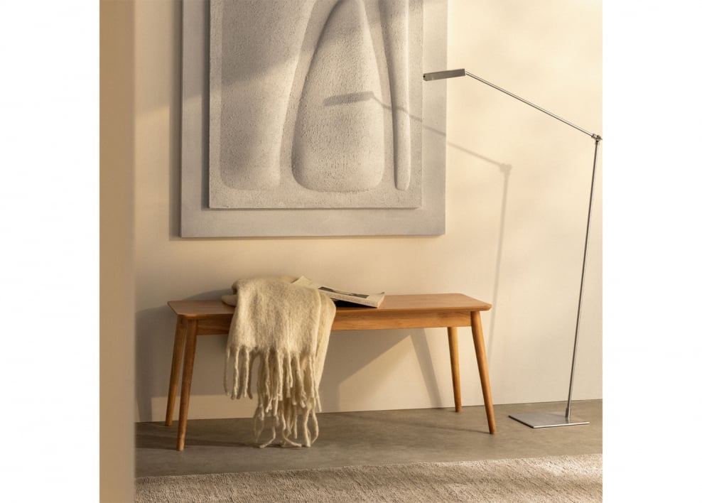 Banc 110 cm en bois et MDF Betta