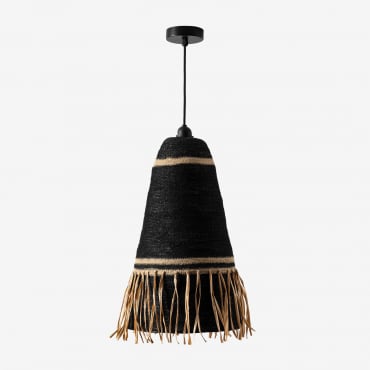 Lampe De Plafond Zoe Noir & Zoé Noire - Sklum