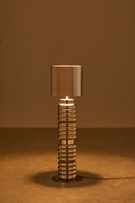 Lampe sur pied en fer Mole