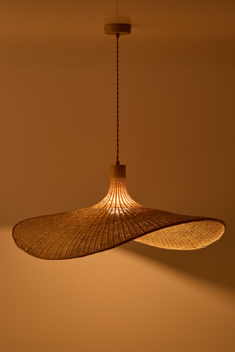 Suspension en bambou Chaifer