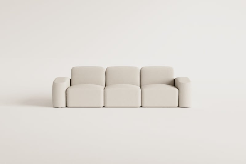 Canapé modulable 3 pièces Bastian 