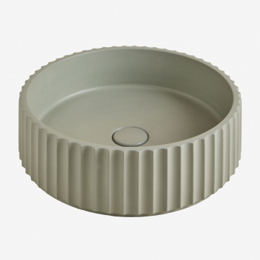 Évier Rond Ø40 Cm En Ciment Kazbek Green Bay - Sklum