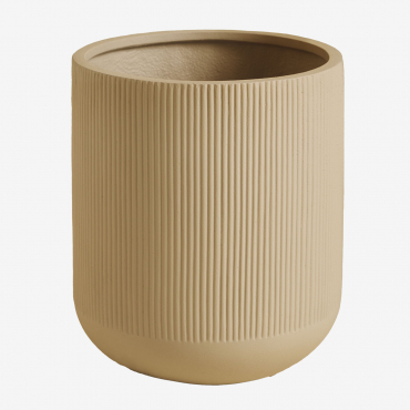Pot De Fleurs En Polypierre Raiden Ø30 Cm - Sklum