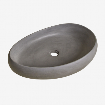 Évier En Béton Bethany Gris Graphite - Sklum