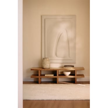 Meuble TV Viviene 150x35 cm en MDF