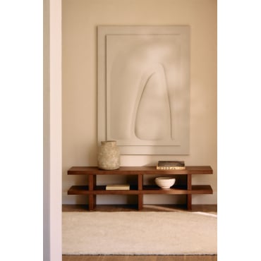 Meuble TV Viviene 150x35 cm en MDF