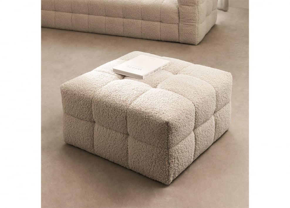 Harriet Sheepskin Puff