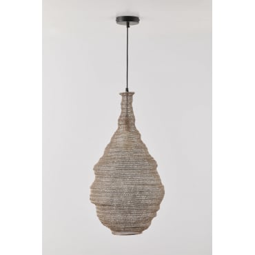 Plafonnier en fer Beneida Ø40 cm