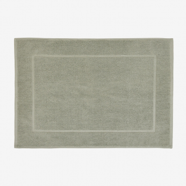 Tapis De Bain 50x80 Cm En Coton Danel Vert Laurier - Sklum