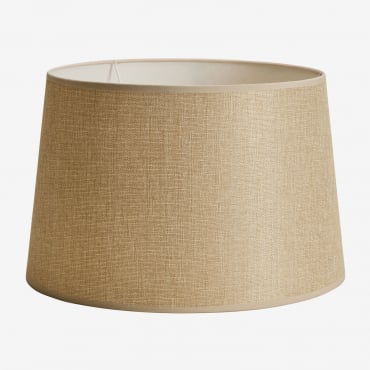 Abat-jour De Lampadaire Sulaw Brun Blé - Sklum