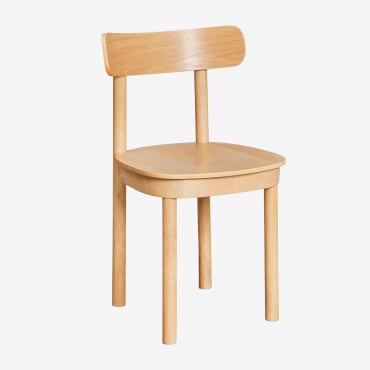 Chaise De Salle À Manger En Bois Taleri Bois Rustique - Sklum