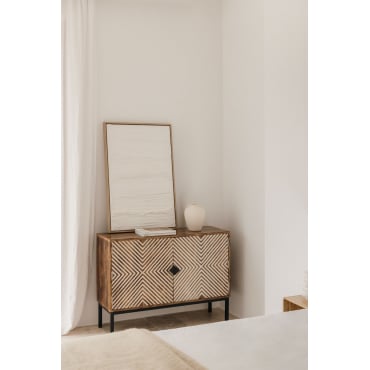 Buffet en bois de manguier Alembe