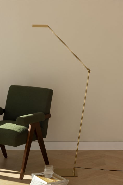 Lampadaire LED en fer Valtyn