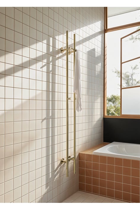 WARM TOWEL TUBE - Sèche-serviettes électrique à barre 60 W/120 W