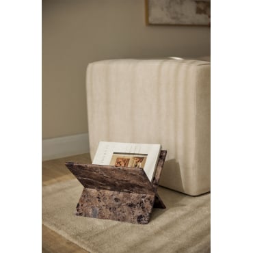 Porte-revues en marbre Kristoff