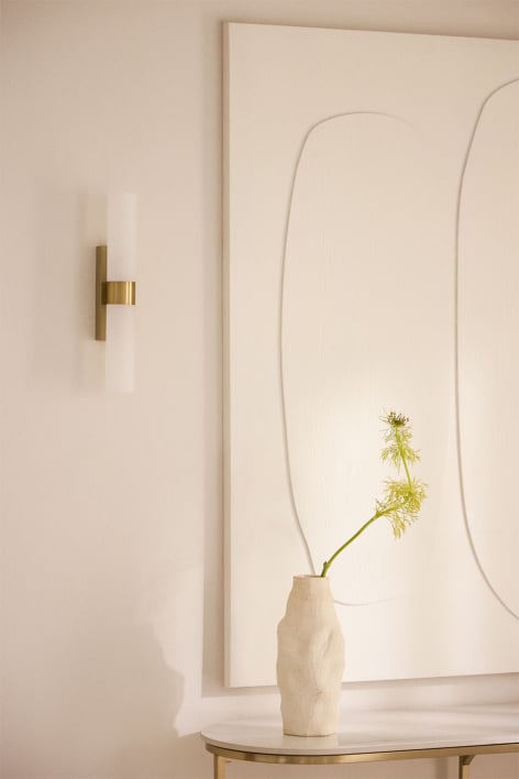 Applique murale LED en acier inoxydable Zarivo - Doré