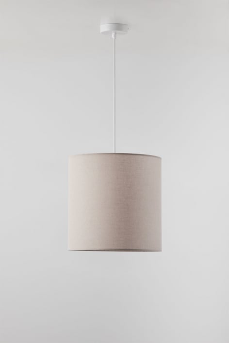 Suspension en tissu Arlina - Blanc