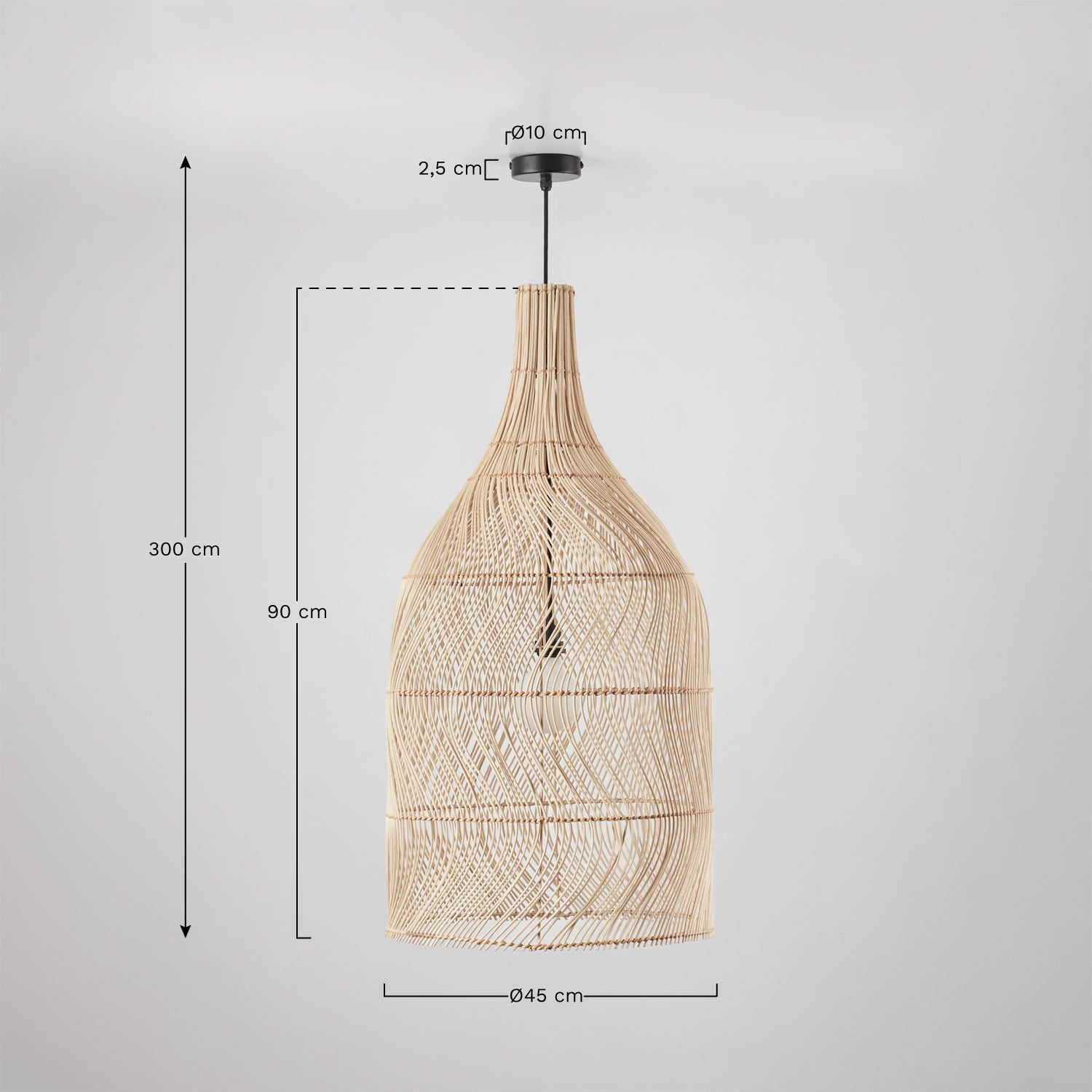 Suspension Embid, mesures