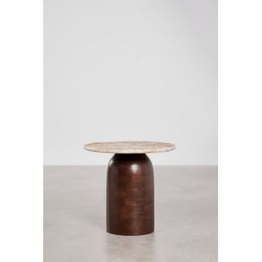 Pack de 2 tables de chevet rondes Ø40 cm Alliser