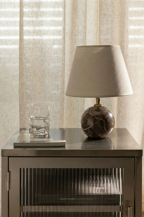 Base de lampe de table en pierre naturelle Marvexi