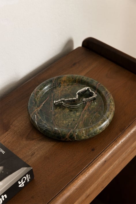 Vidé-poche rond Ø20 cm en marbre Velmar