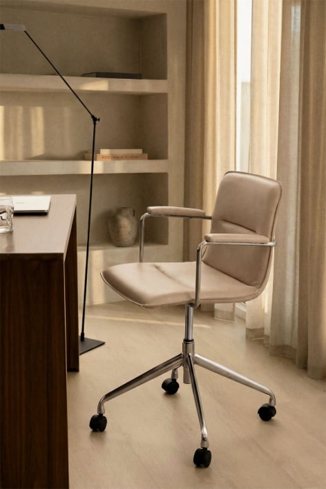 Seifert chaise de bureau avec roulettes et accoudoirs