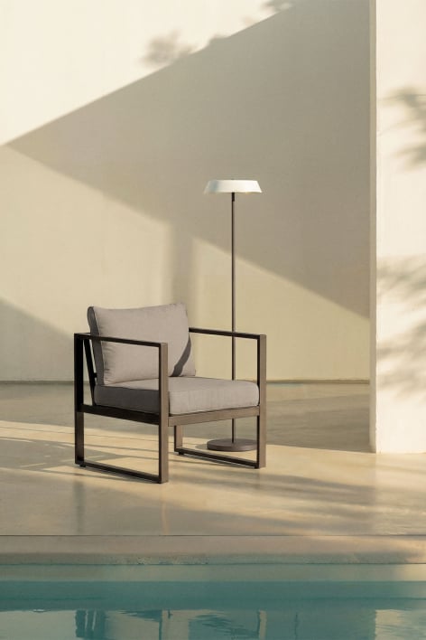 Fauteuil de jardin en aluminium Lipov