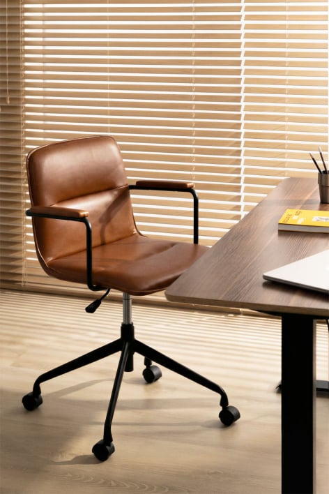 Seifert chaise de bureau avec roulettes et accoudoirs