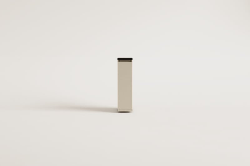 Module de rangement pour cuisine modulaire d'extérieur en acier Rivana