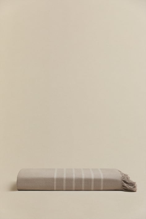 Serviette de plage en coton Calicut