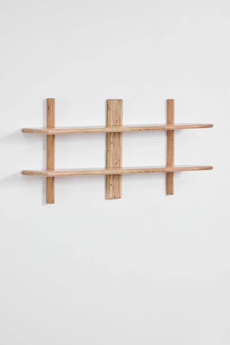 Étagère murale ↔︎120 cm en bois d'acacia Erisu - Acacia Rustique Marron