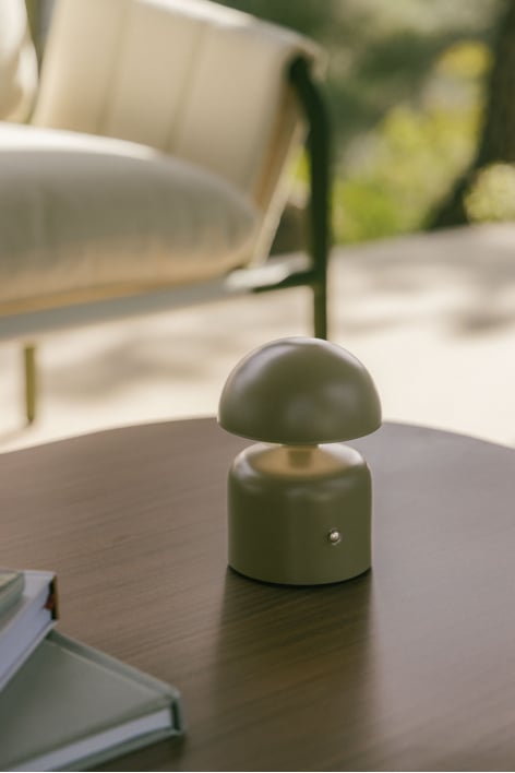 Lampe de table LED sans fil pour extérieur en fer Nantali